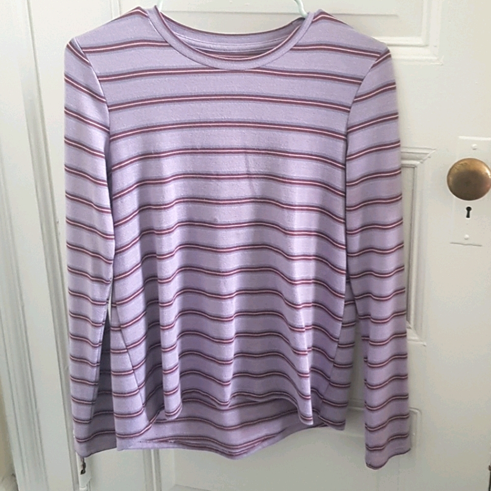 American Eagle Soft Striped Crew Sweater